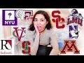 I APPLIED TO 20+ COLLEGES!!! (And was Accepted To...) || Makayla Samountry