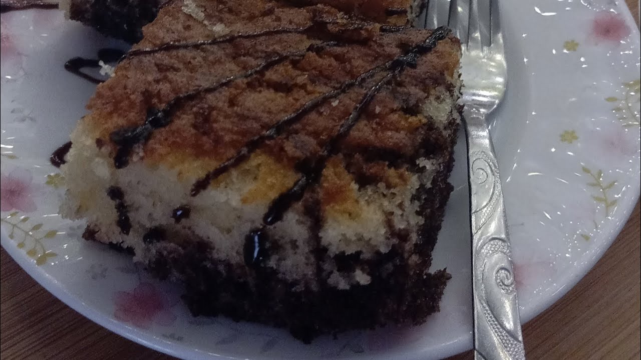 كيك بالكاكاوا والفانيليا 