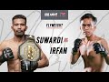 SABUK ABADI!! SUWARDI VS IRFAN ARUAN | FULL FIGHT ONE PRIDE MMA 76 KING SIZE NEW #1 JAKARTA