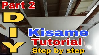 Paano MagKisame | DIY na Kisame | Ceiling Installation | How to Install Metal Frame Ceiling | Kisame