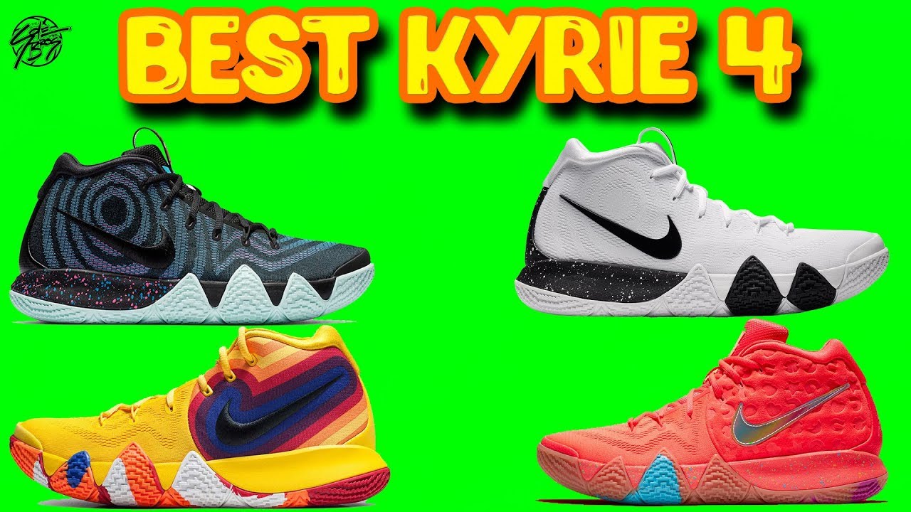 Top 15 Nike Kyrie 4 Colorways! - YouTube