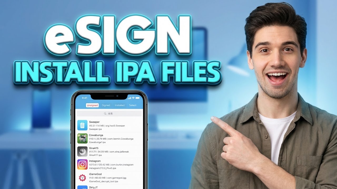 Esign Ios Install eSign on iOS - How to Install IPA Files on ANY iPhone & iPad! 2026 ...