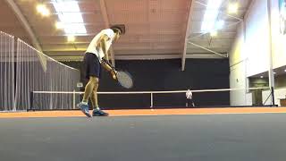 20190107 friendly match with Andrew set 1