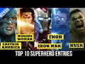 Top 10 Best Superhero Entries | Explained In Hindi | Super PP