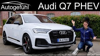 Audi Q7 Sline Facelift FULL REVIEW with 60 TFSI e quattro new PHEV