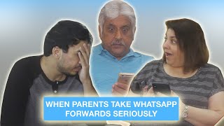 When Parents Take Whatsapp Forwards Seriously ⎜Super Sindhi