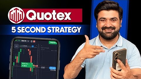 Quotex 5 second powerful Strategy with 90% Accuracy 