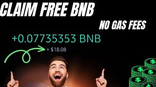 Claim free $50 Bnb daily to your Trust Wallet no gas fees | Click to to claim it.