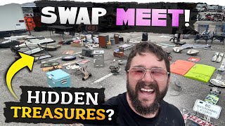MASSIVE SWAP MEET! Can we find any good parts we need?? screenshot 4