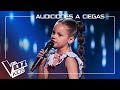 Daniela gonzlez canta la gata bajo la lluvia   audiciones a ciegas  la voz kids antena 3 2024