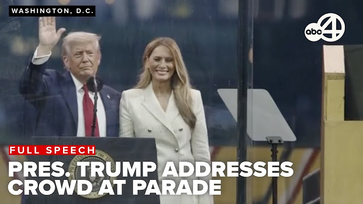 FULL SPEECH: President Donald Trump speaks at 250th anniversary parade for US Army