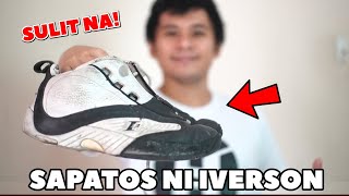 RARE SHOES NI IVERSON SINULIT KO - BASKETBALL SHOES REVIEW/Reebok Answer 4