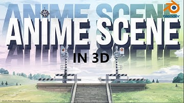 I RECREATED Studio Ghibli Anime in Blender 3D in Just 5 Minutes