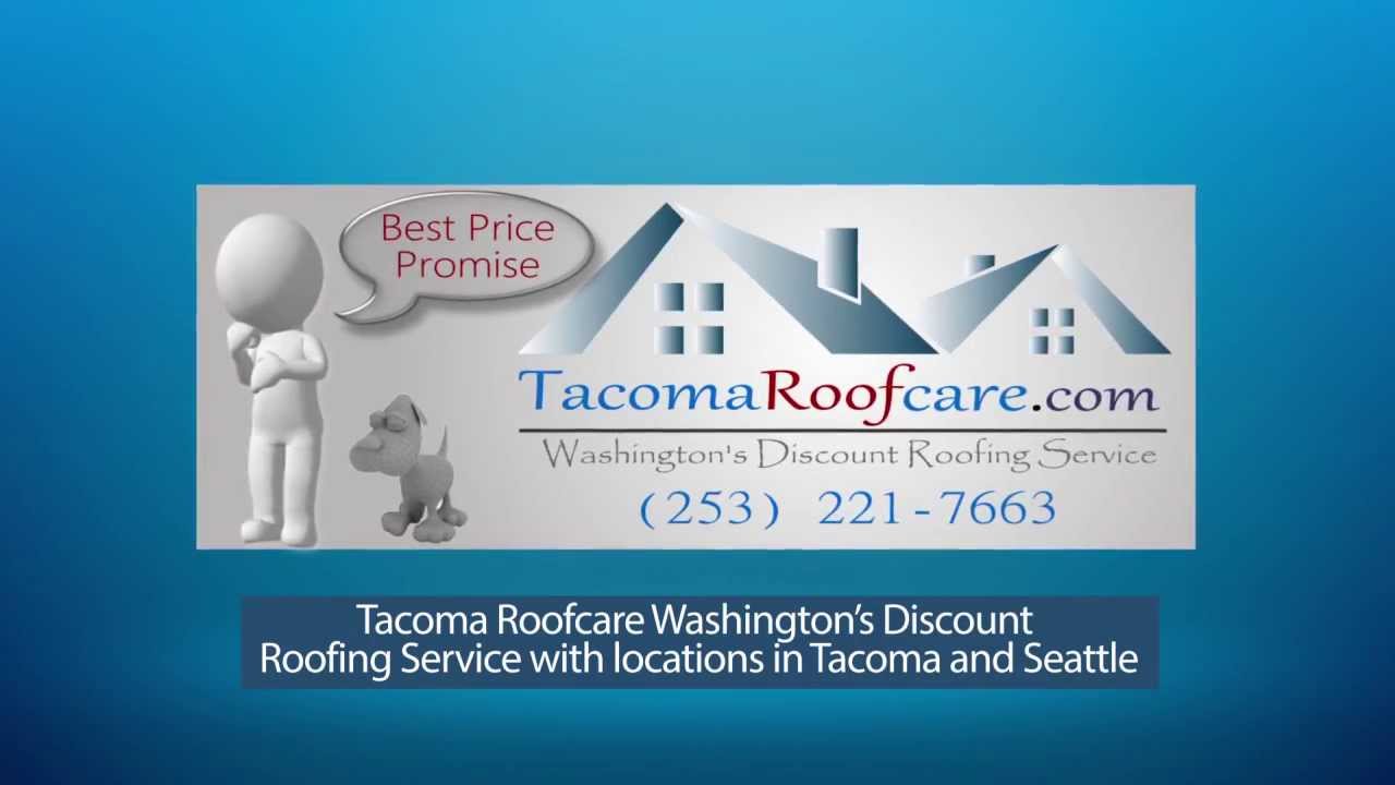 Tacoma Roof Care com, Roof Repair & Maintenance Video # 2