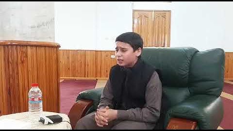 تلاوة مميزة للطالب أنس الجراي وفقه الله