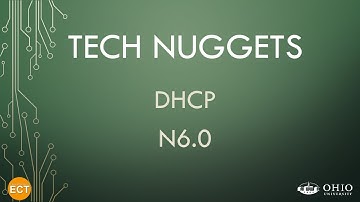 ECT Tech Nugget - N6.0 - DHCP