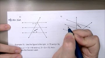 3 2B Angles and Parallel Lines Postulate and Theorems