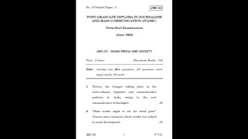 JMC - 02 June 2022 Question Paper