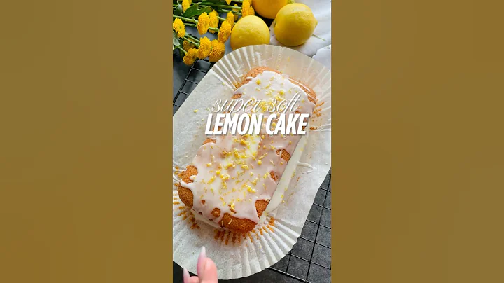 Easiest Lemon Cake Recipe! All in one!! #recipetutorial #cake #shorts #baking