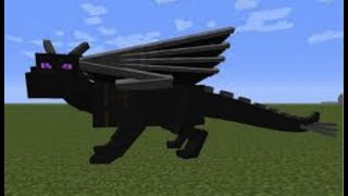 How To Become The Ender Dragon In Minecraft! No Mods!