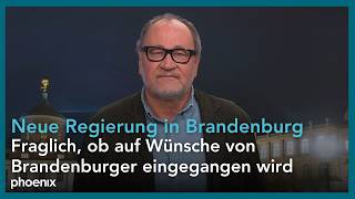 Andreas König (ARD-Korrespondent) zum Koalitionsvertrag in Brandenburg | 04.03.26