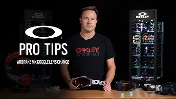 AIRBRAKE MX GOGGLE CHANGE | OAKLEY PRO TIPS