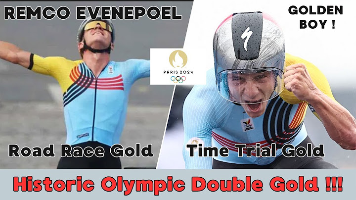 REMCO EVENEPOEL DOUBLE GOLD !! Men's Cycling Road Race | Paris 2024 Olympics | #Paris2024