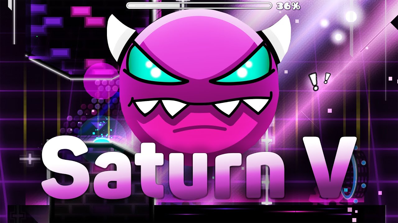 Saturn V 100% (First Medium Demon) | Epic Medium Demon by Nasggub