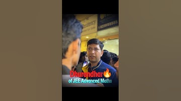Dhurandhar of JEE Advanced Maths #jee2026 #jeeadvanced #dhurandhar