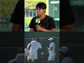 Learner wants his money 😂💰 #learnertien #francestiafoe #wimbledon