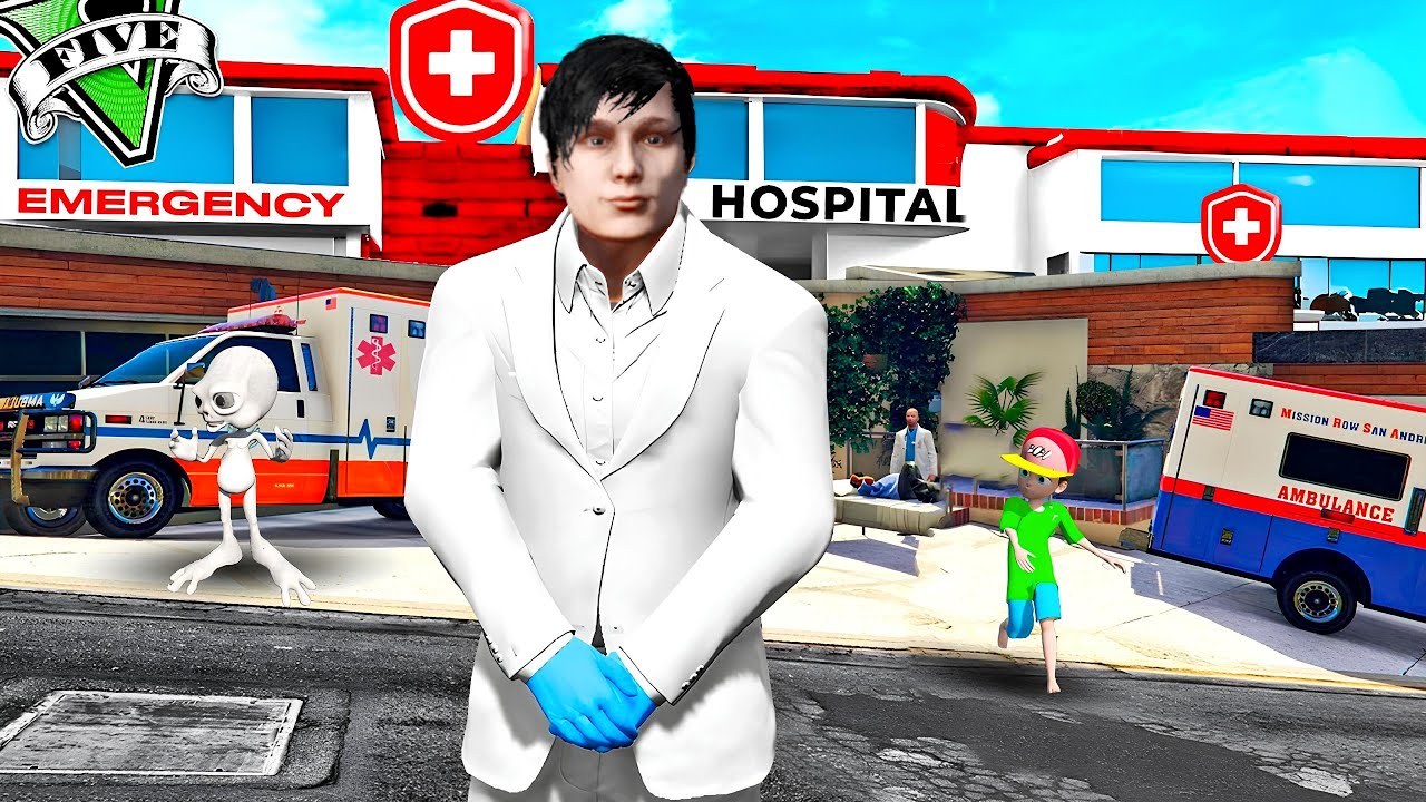 ကျွန်တော့်အိမ်မှာ ကိုယ်ပိုင်ဆေးရုံလေး ဖွင့်ခဲ့တယ် | Hospital House in GTA V | SMART On Live