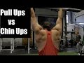 PULL UP VS CHIN UPS: What Builds More MUSCLE?