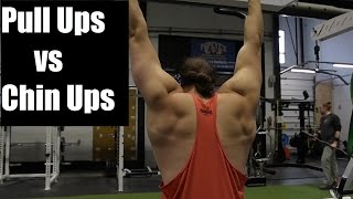 Celebrity PULL UP VS CHIN UPS: What Builds More MUSCLE? Net Worth