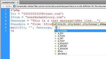 Send SMS Text Messages to Mobile Phone PHP Tutorial