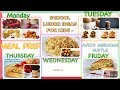 SCHOOL LUNCH IDEAS FOR KIDS HEALTHY -  1 WEEK MEAL PREP ONE DAY PRIOR TO AVOID MORNING HUSTLE