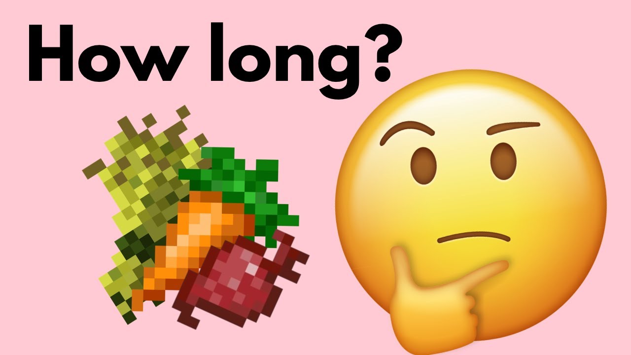 How long should you wait to harvest your crops in Minecraft? -- Optimizing periodic farms