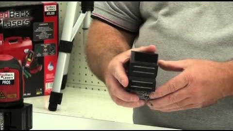 RedBack Lasers PRO5 5 dot laser - Features