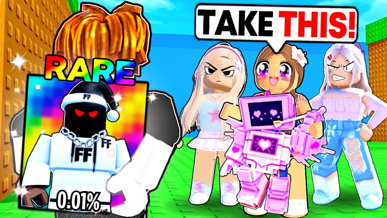 Pretending To Be NOOB, Then Giving Away RARE BRAINROTS!