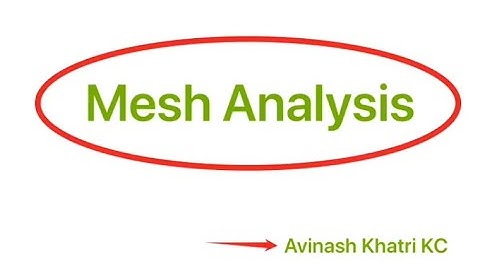 Mesh Analysis Part 1 in Nepali