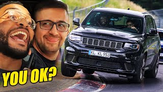 INSANE 707hp Jeep Trackhawk Made Him LOSE HIS MIND!