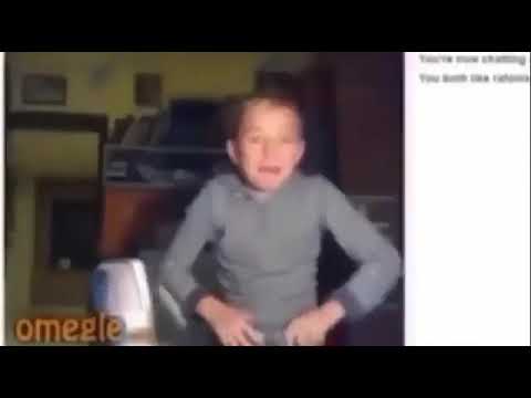 Kid on Omegle goes crazy