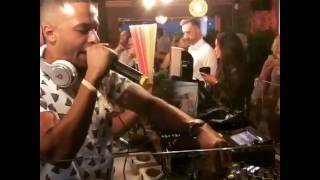 Mahiki Beach Marbella official opening with DJ Marvin Humes