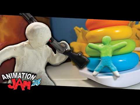Hiding in MECCHA CHAMELEON | Stop-Motion Animation