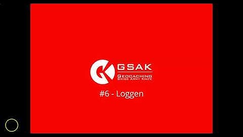 GSAK voor beginners #6 - Loggen     🥾