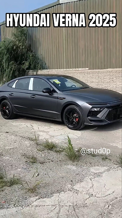 Hyundai Verna 2025 ❤️ Facelift 🔥 First Look Spied ❤️ Walkaround #reels #tiktok #shorts #trending