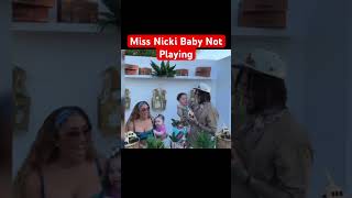 Miss Nikki Baby Ain’t Playing ‼️‼️‼️#celebritynews #celebritydrama