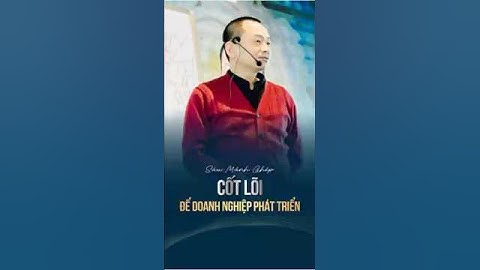 6 mảnh ghép cốt lõi để doanh nghiệp phát triển. #benhviendoanhnghiepcvg #shorts