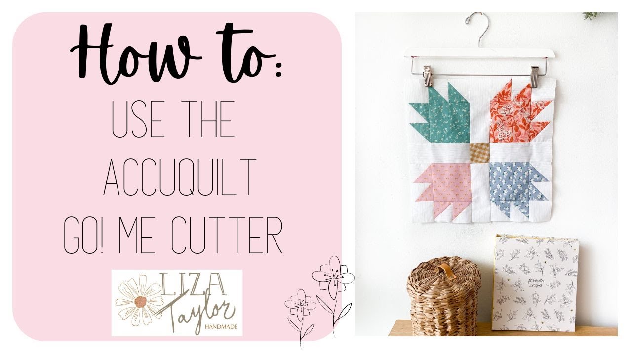 Sewing with the AccuQuilt Go! Me Fabric Cutter 