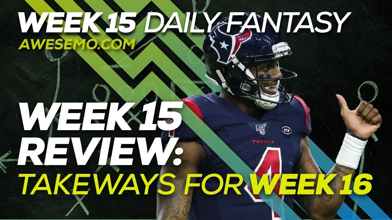 Dfs Strategy From The 1 Player Draftkings Fanduel