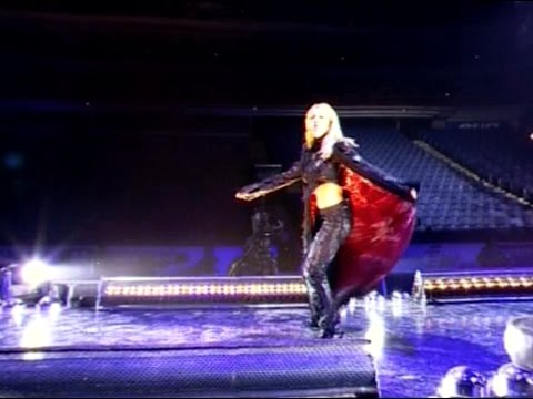 Britney Spears Oops I Did It Again Dream Within A Dream Tour Rehearsal Youtube